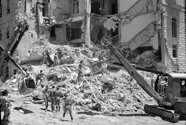 King David Hotel bomb 1946